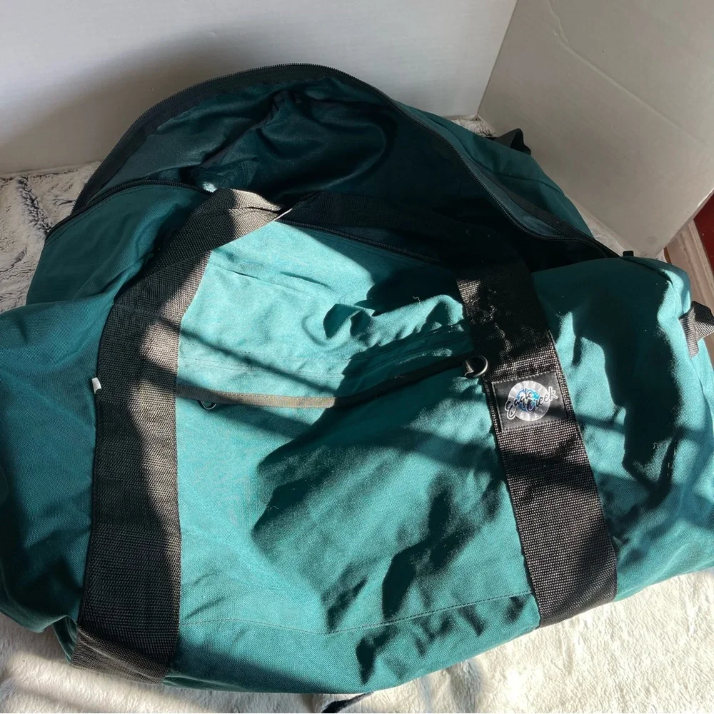 Vintage Eagle Creek Duffel Travel Green Color Large Size